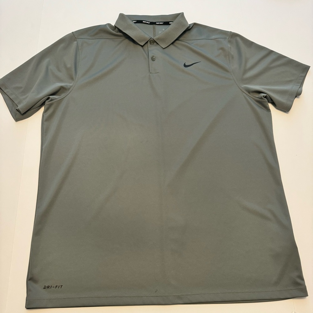 NIKE Men’s Dri Fit Golf Polo Sage Green XL